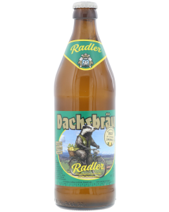 Dachs Radler Bier-Flasche von Dachsbräu Weilheim