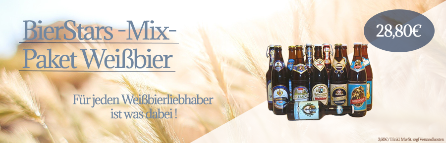 BierStars - Mix-Paket Weißbier